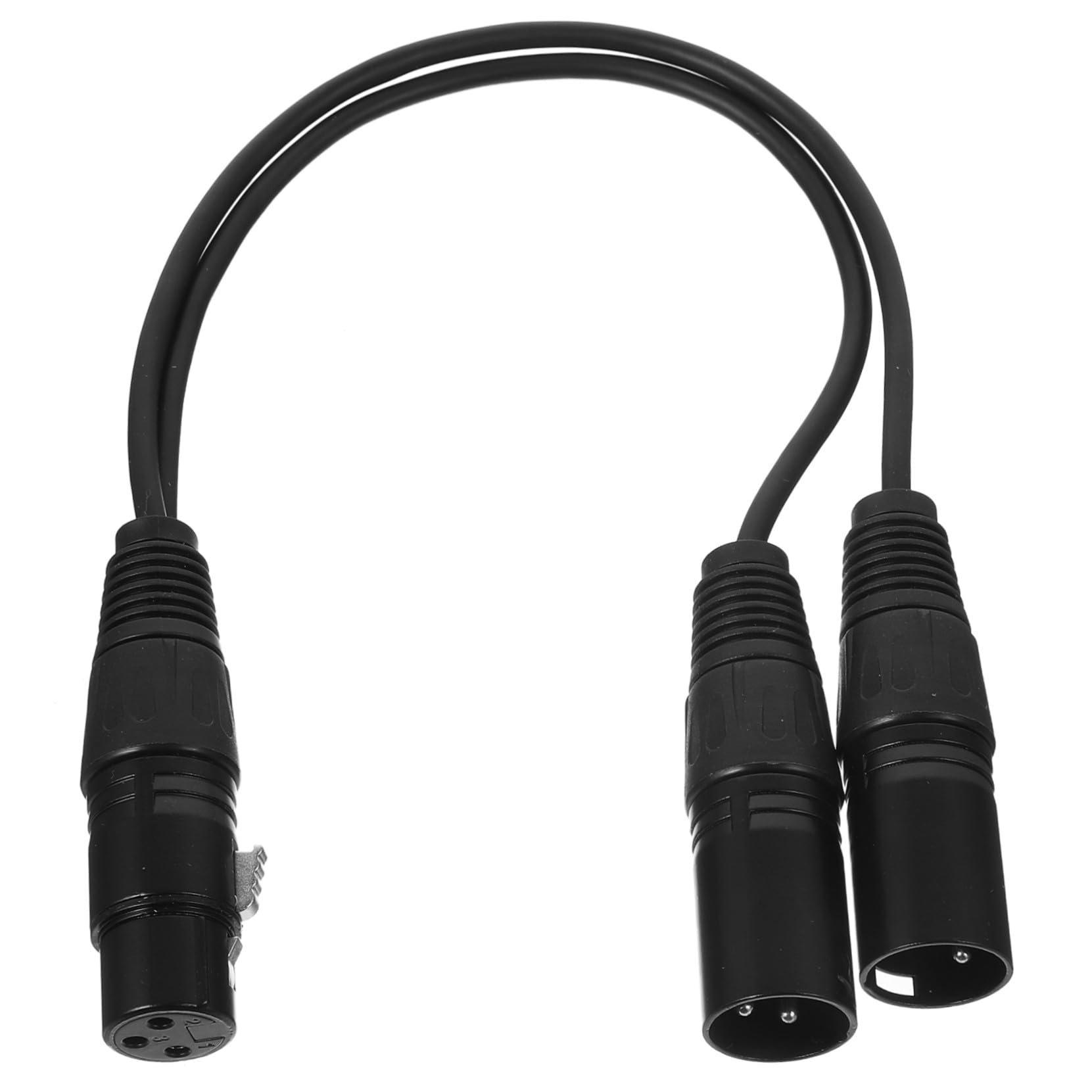 DOITOOL 4 Stück 1 Audio-adapterkabel Kinderkopfhörer Kopfhörer-splitter Mikrofon Stift -extender Audiokabel Spiele kabel Zu Trs Aux Für Stahldraht Black