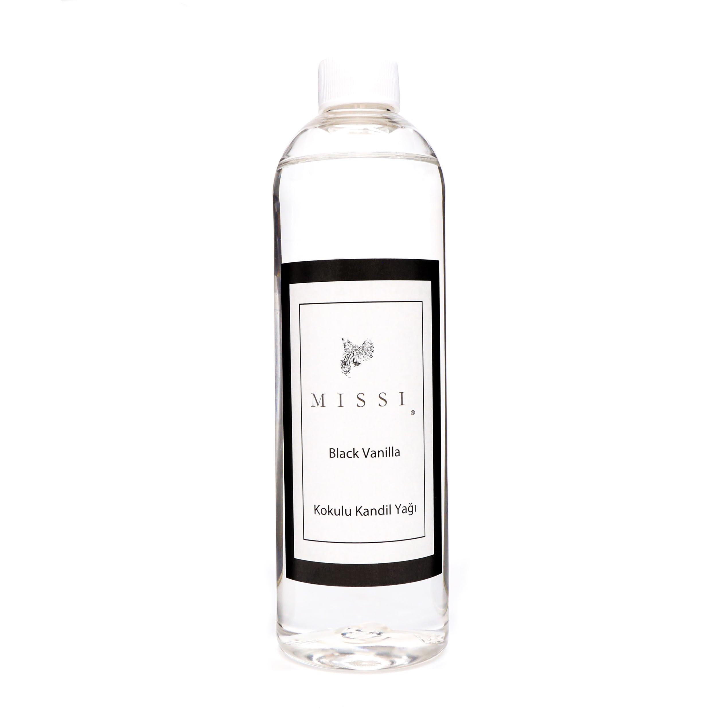 400 ml Black Vanilya Kokulu Kandil Yağı