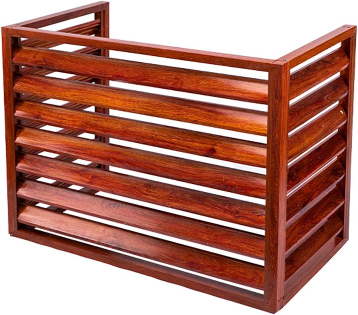 Uvency Air Conditioner Fence Screen Tall, Weatherproof Aluminum Louver