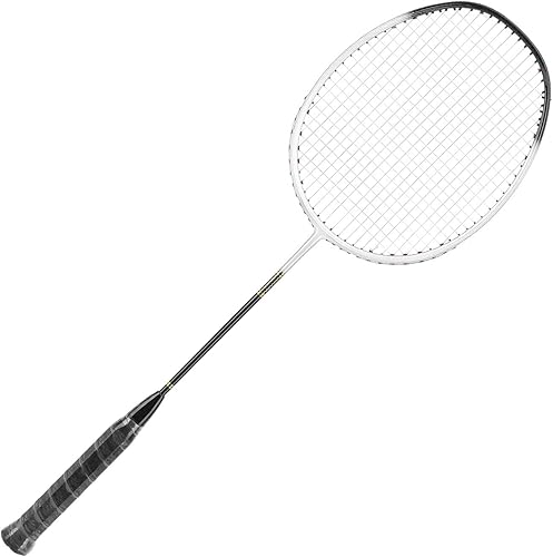 Miniatura 9 de Ultralight Badminton Racket, Deform Prevention Premium Stability Professional Carbon Fiber Badminton Racket for Backyards Gym (White)