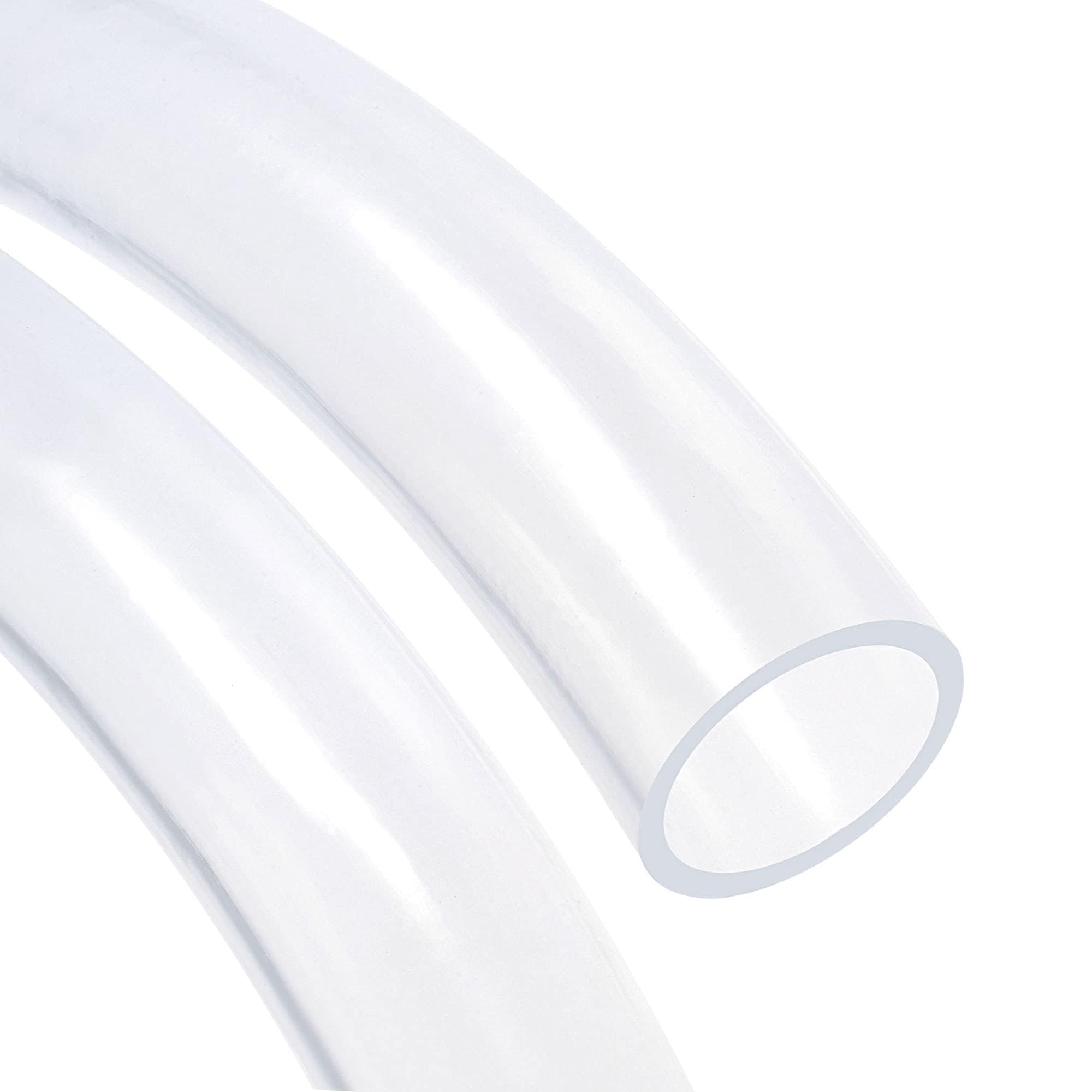 Tube en PVC transparent 50mm résistant pour acheminer l'huile