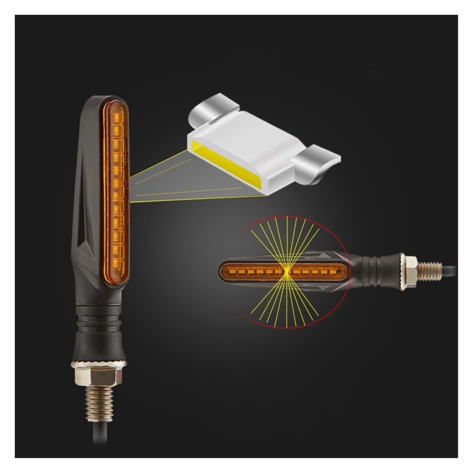 Clignotant Indicateur Clignotant De Moto E11 Marque Construit Relais Clignotants Indicateur Clignotant Clignotant Universel M10 Boulon