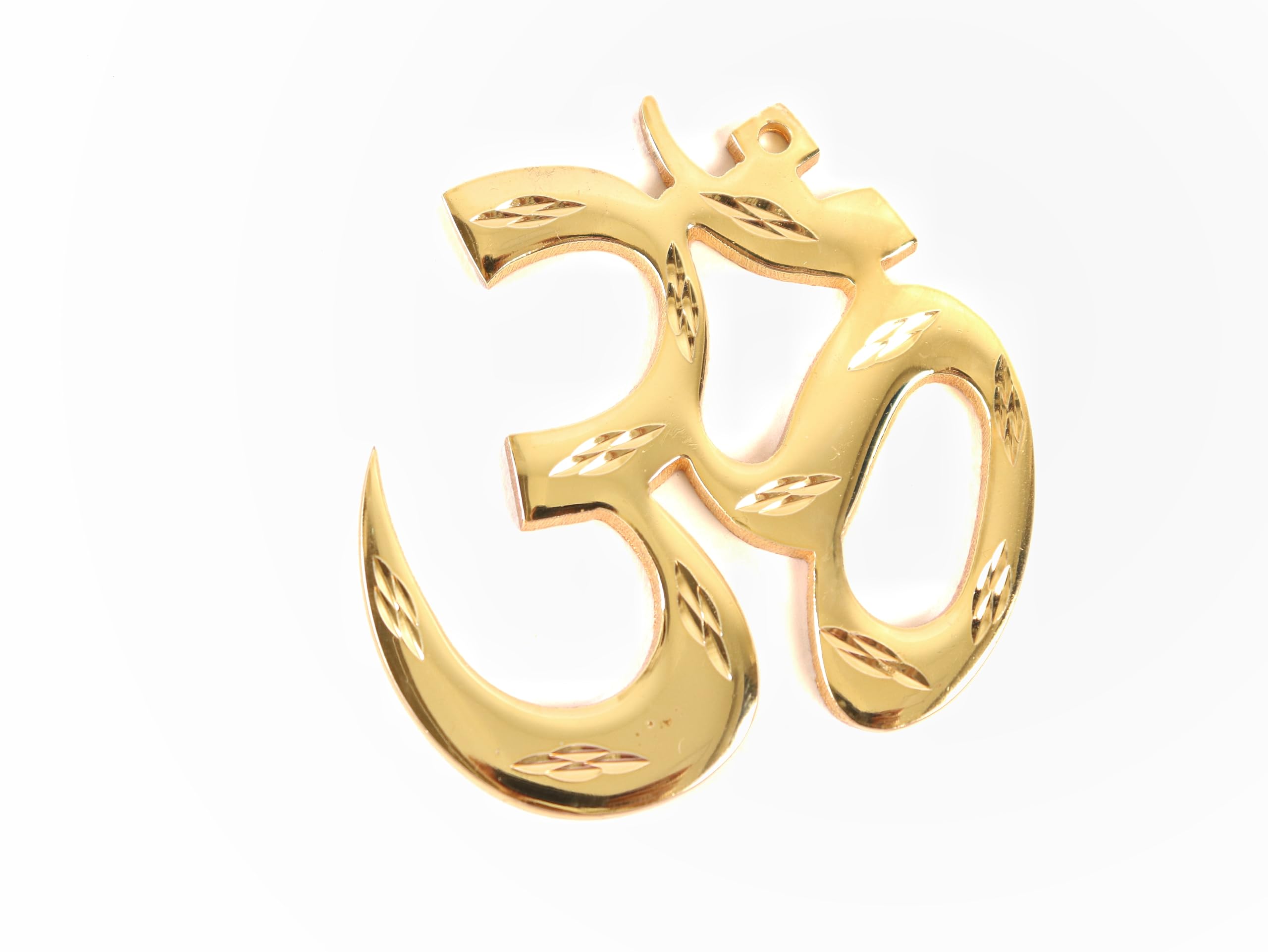 The Spiritual Living Pure Brass Fancy Om For Door Entrance || Om || wall decor || Vasu Remedies (वास्तु उपाय) || Home & Office || Size - 3 Inch (B0CV7Z753N) Amazon Price History, Amazon Price Tracker