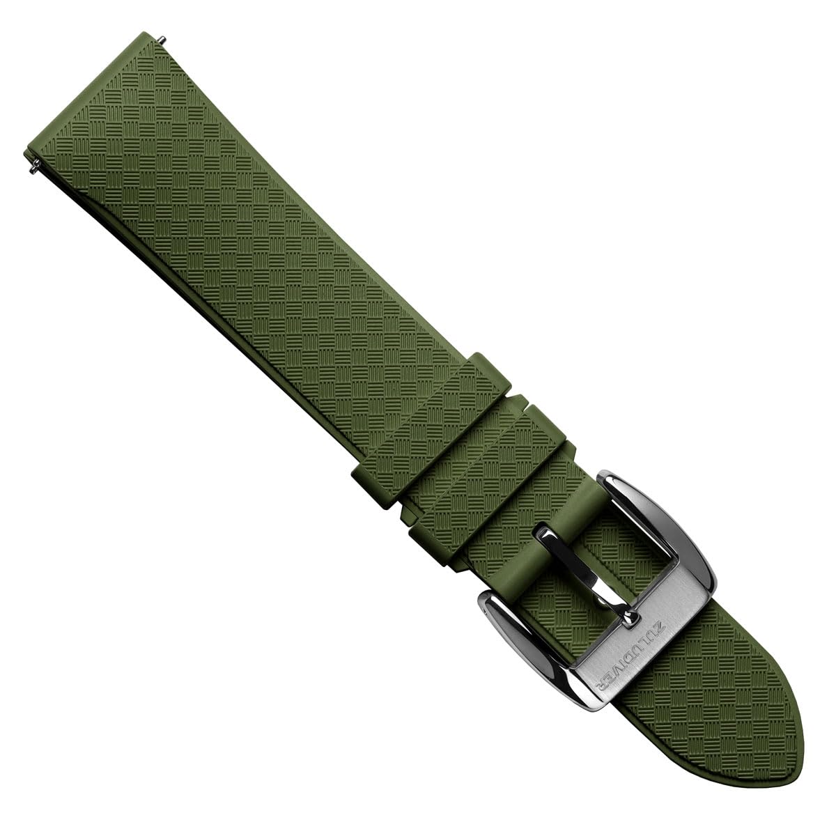 ZULUDIVER Cinturino in gomma StormForce | Cinturino di ricambio in gomma HNBR ad alte prestazioni, cinturino da immersione impermeabile, sgancio rapido