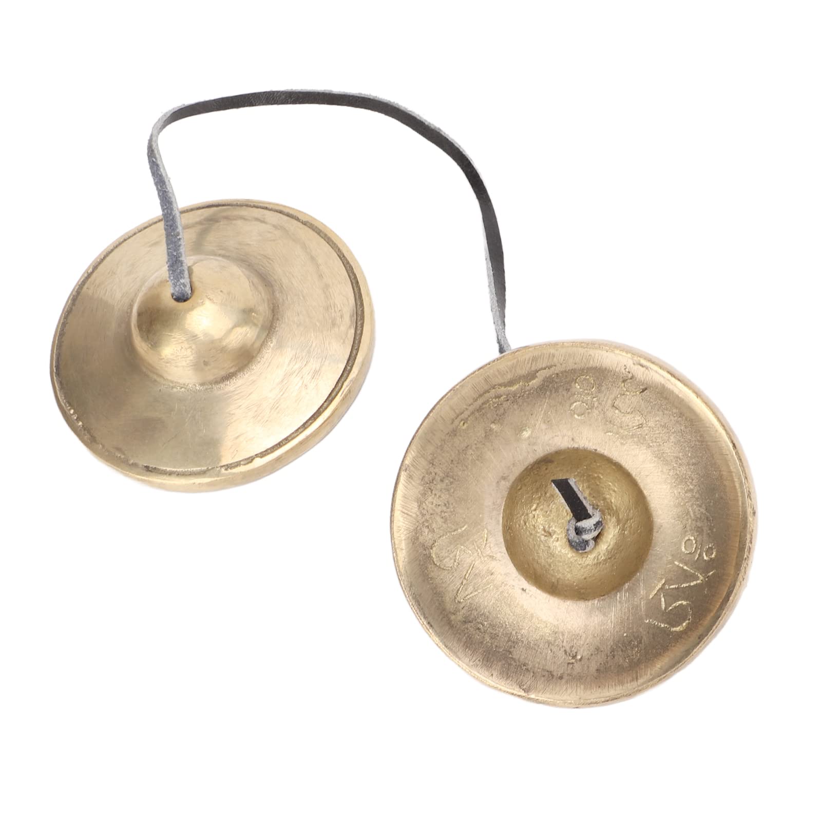 Campanas tibetanas, artesanías de platillos tibetanos Tingsha portátiles para la meditación para el yoga para la vida cotidiana