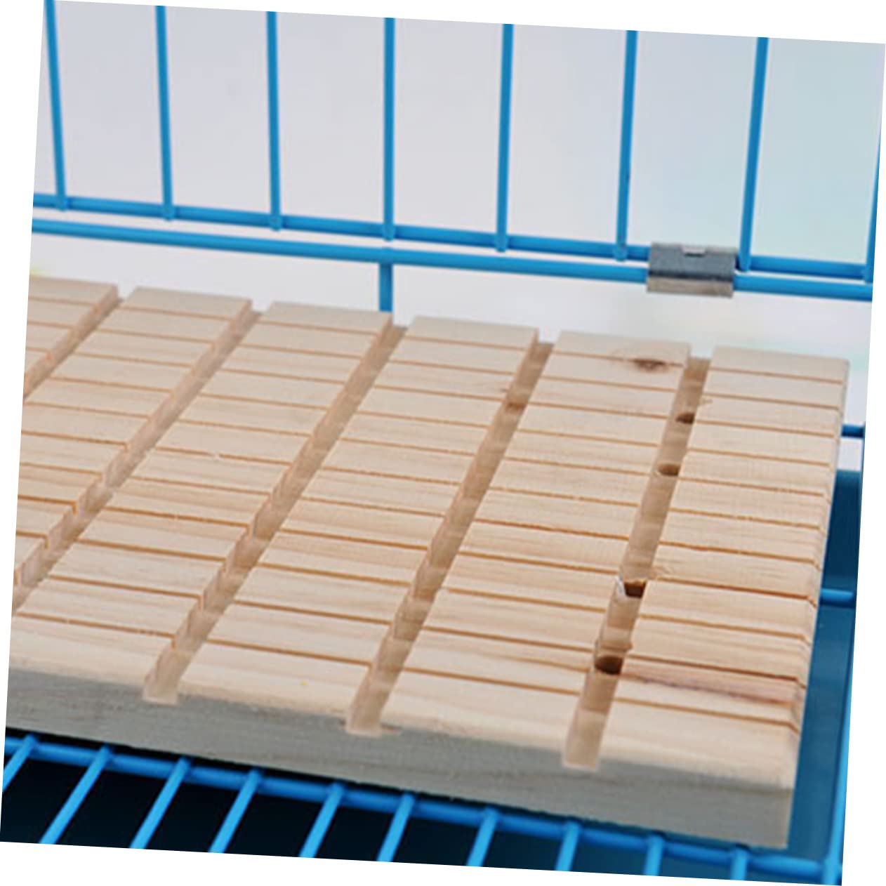 GANAZONO Tiragraffi per Conigli e Piccoli Animali Domestici in Legno Resistente 27x20x1,5 Cm, Cuscinetto per Zampe per Cincillà, Porcellino D'india e Furetti, Accessorio per Cura Unghie