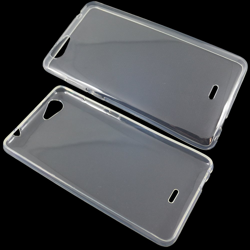 Per WIKO PULP FAB 4G COVER CUSTODIA TRASPARENTE TPU