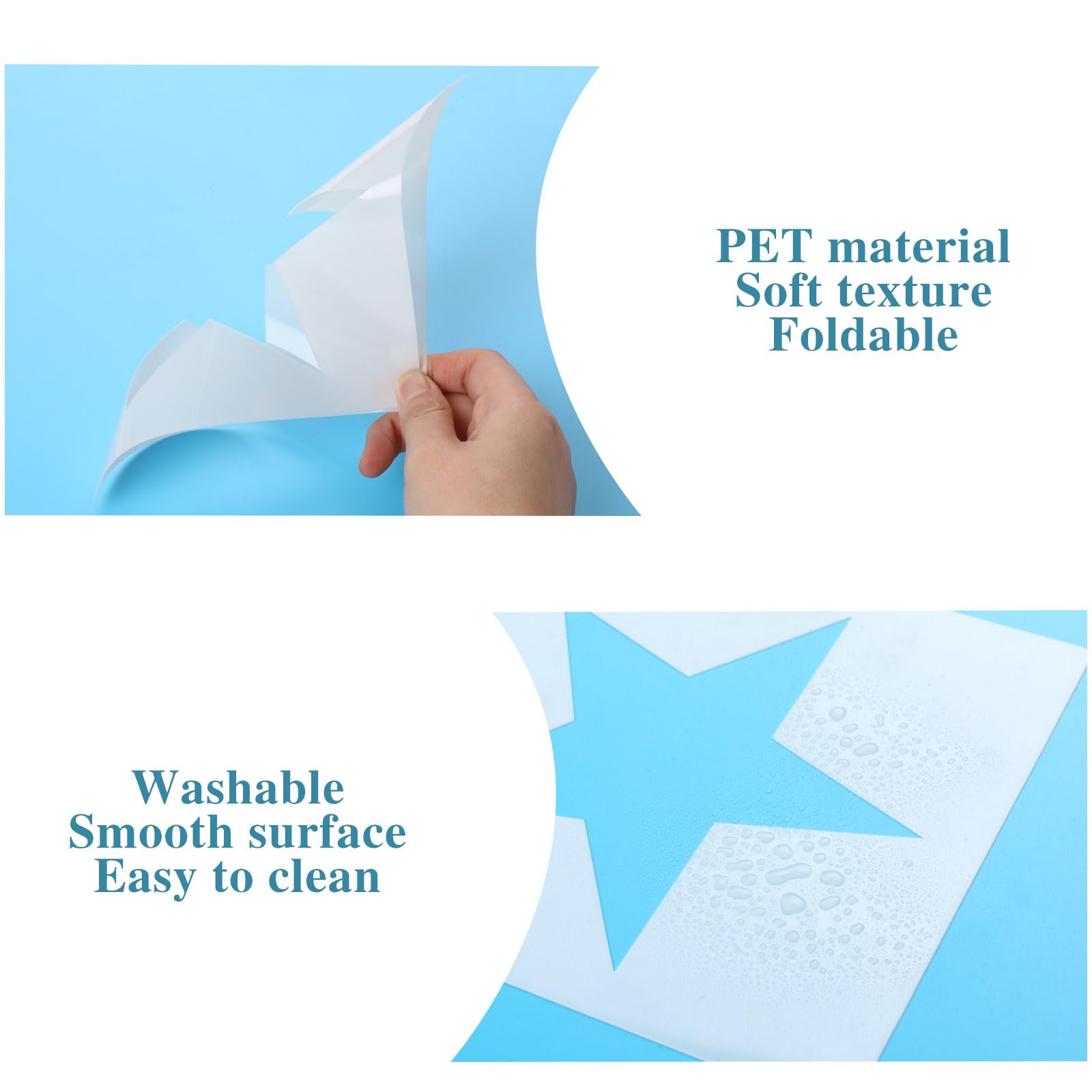 16 PCS Large Star Stencil, Star Stencils Different Sizes