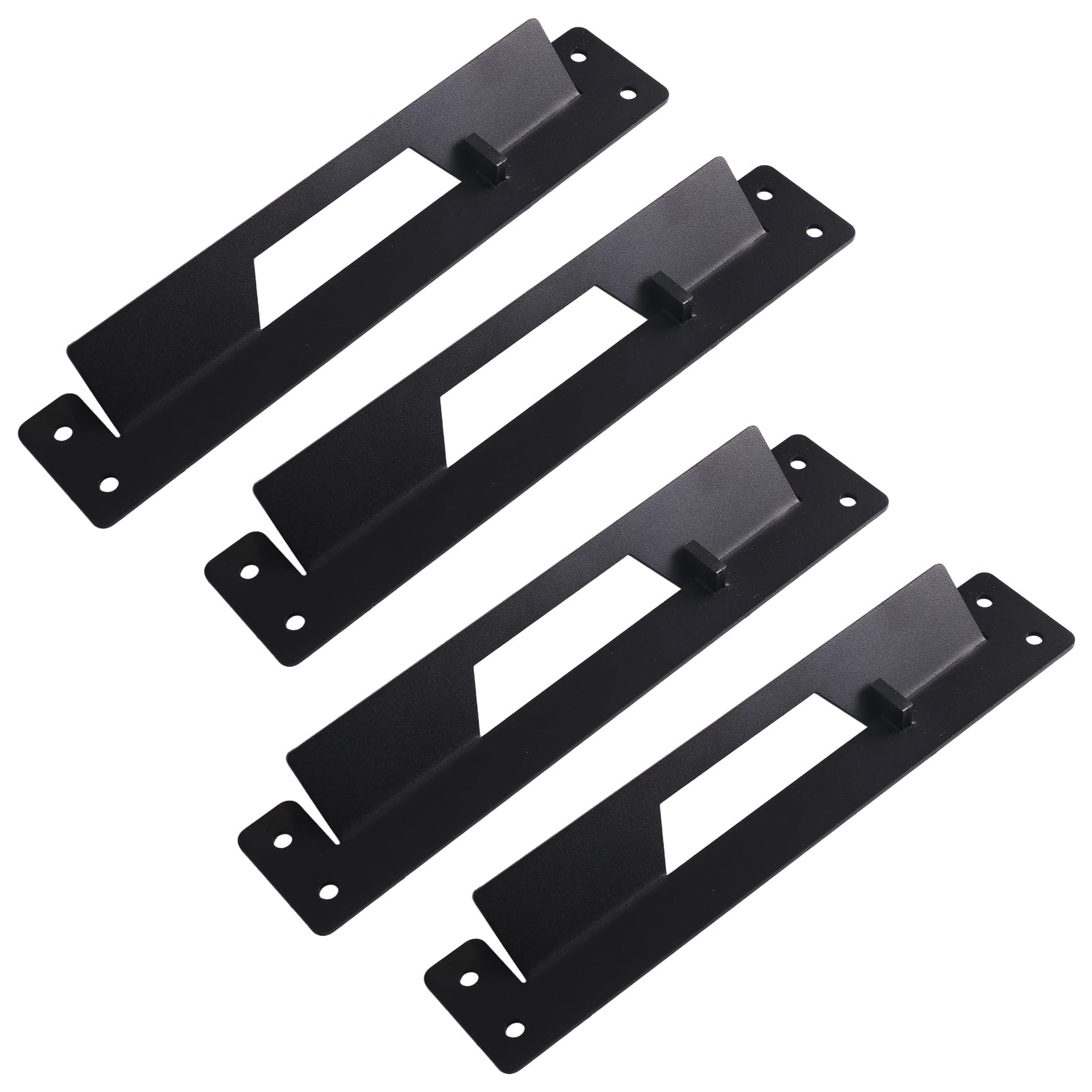 IJSDNVJNDX 4pcs Small Mounting Brackets Mounting Plate Brackets Mounting Plate Brackets Cleats