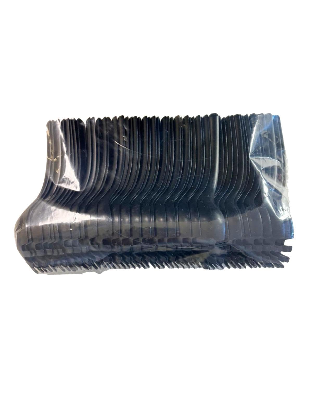 Party Outlaw Disposable Sporks Black Plastic Sporks - BPA Free, 2 in 1 Utensils - Fork Spoon for School Lunch, Picnics, Catering, Restaurants, Kids Birthday Parties (50 pack)