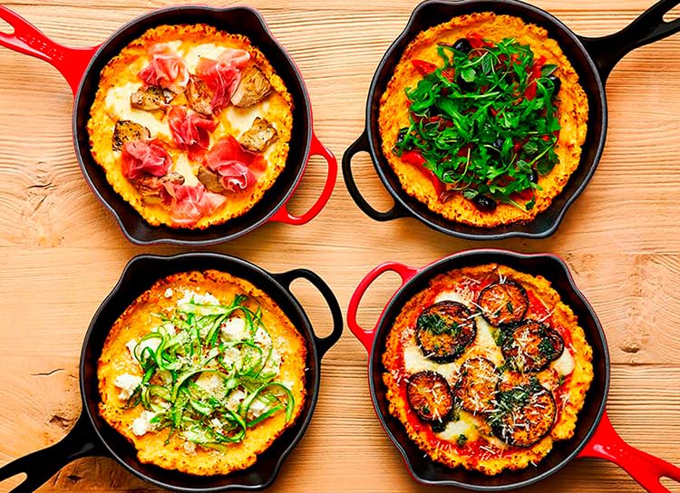 Image of Le Creuset Enameled Cast Iron Signature Round Skillet, 9 inch, Marseille