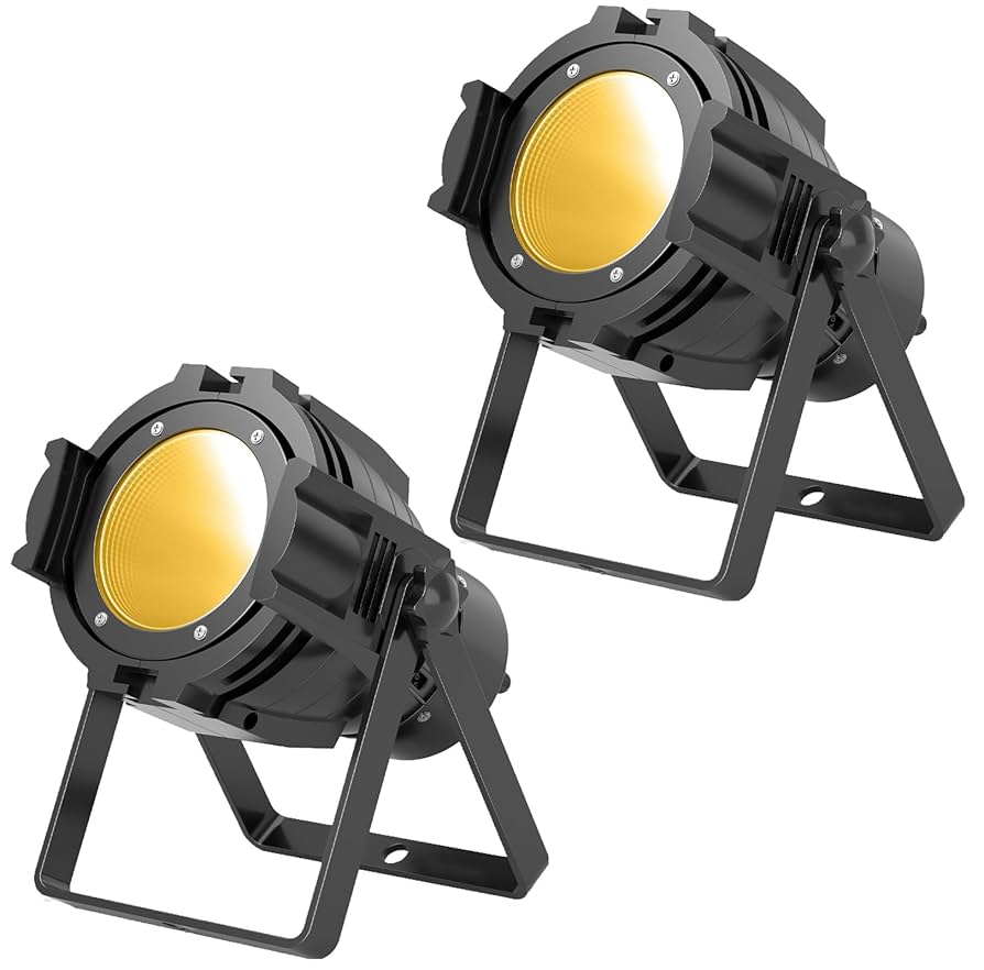 Amazon.com: 2 Packs Spotlights COB 80W Stage Light Par