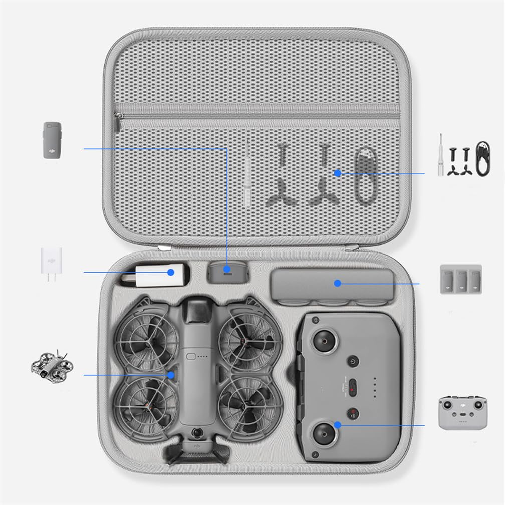 DJI Neo 2 Fly More Combo Case Waterproof - Dettaglio