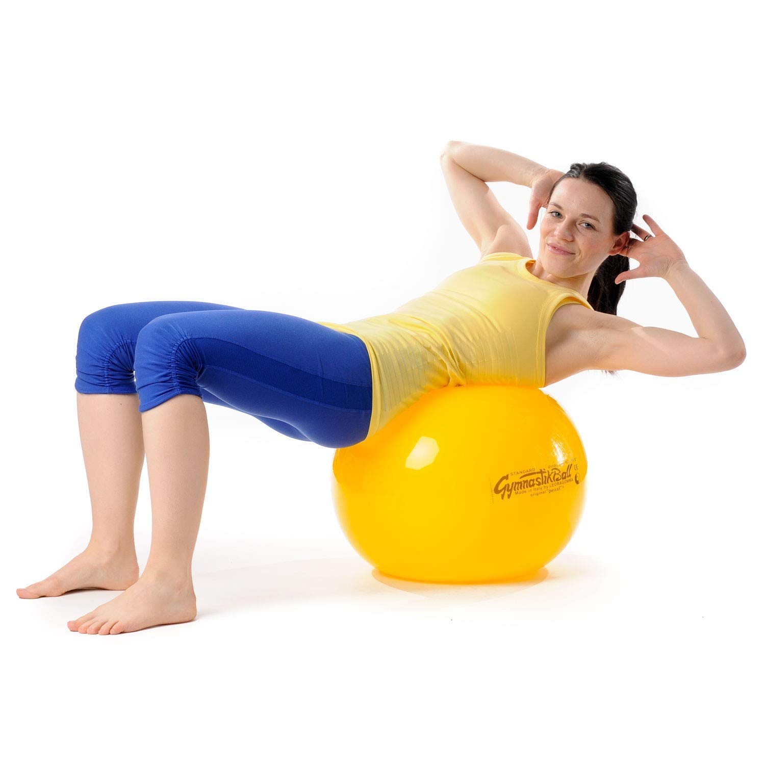 PEZZI Oryginalna piłka Pezziball Standard 42 cm z podstawką i pompką kombi piłka gimnastyczna