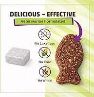 Vista 6 de Pet Naturals Bola de pelo para gatos con Omega 3, sabor a pollo, 160 masticables – Puede ayudar a eliminar las bolas de pelo y controlar el exceso