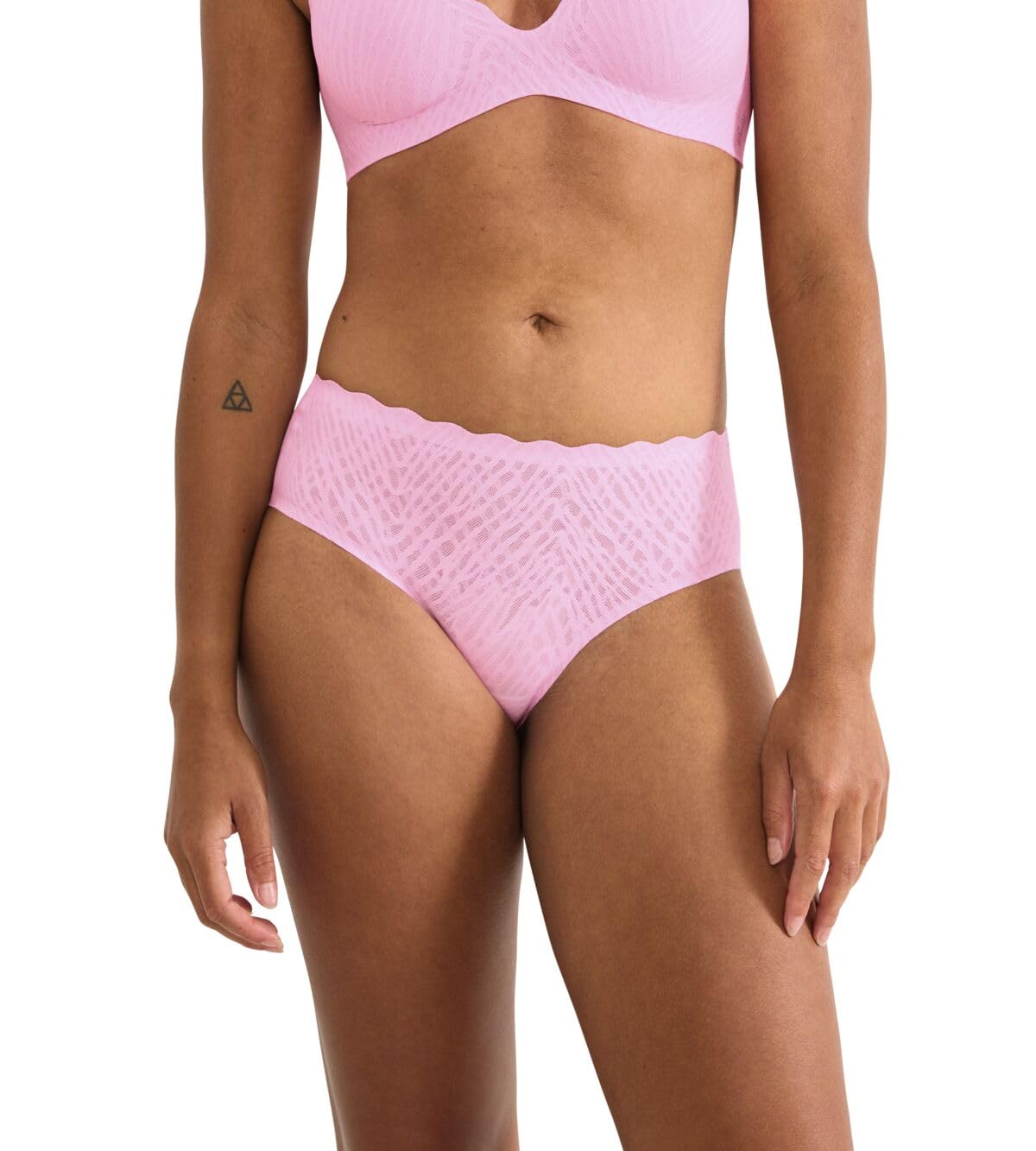 Sloggi Women's Zero Feel Bliss Hipster Briefs, Floral Pink, S