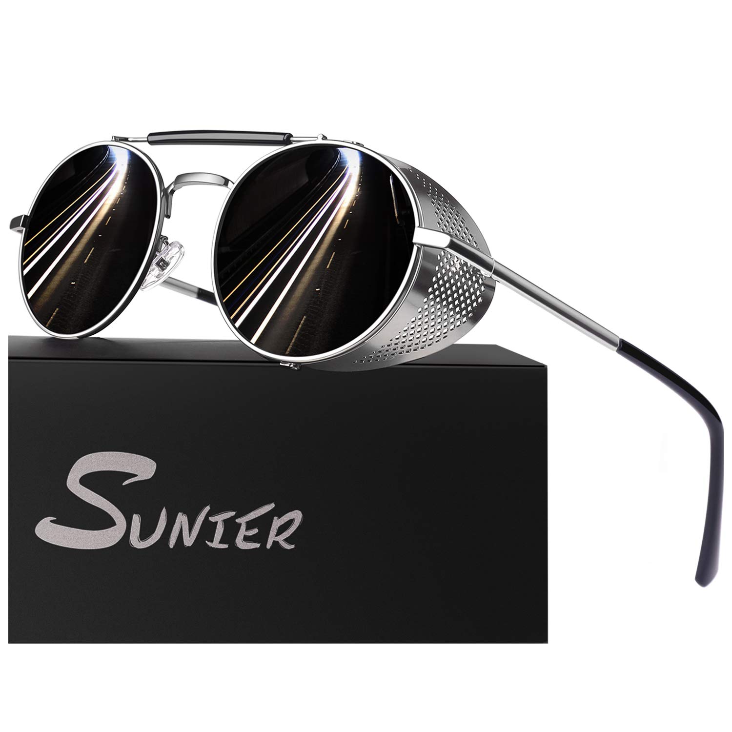 polarized sunglasses with side shields