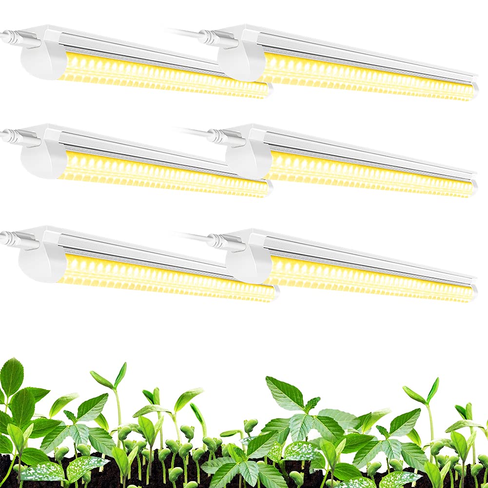 Buy LED Grow Lights,JESLED T8 2ft LED Light Fixture,High Output 120W