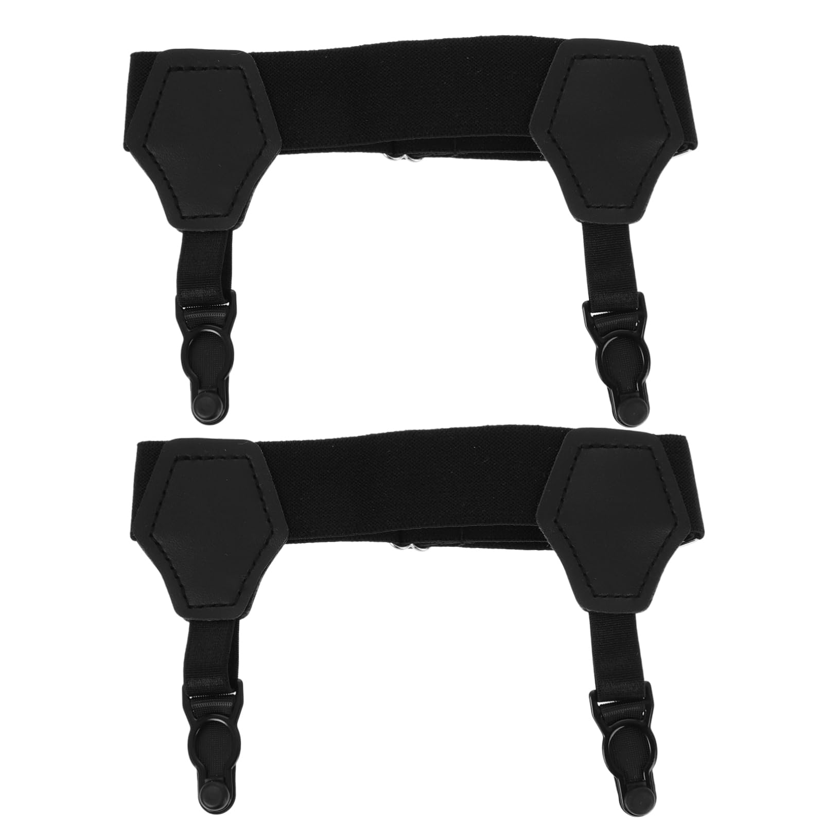 Didiseaon Secure Fit Sock Garters for Men Garter Belts Wrinkle Prevention Clips Multipurpose Use for Sports Business Casual