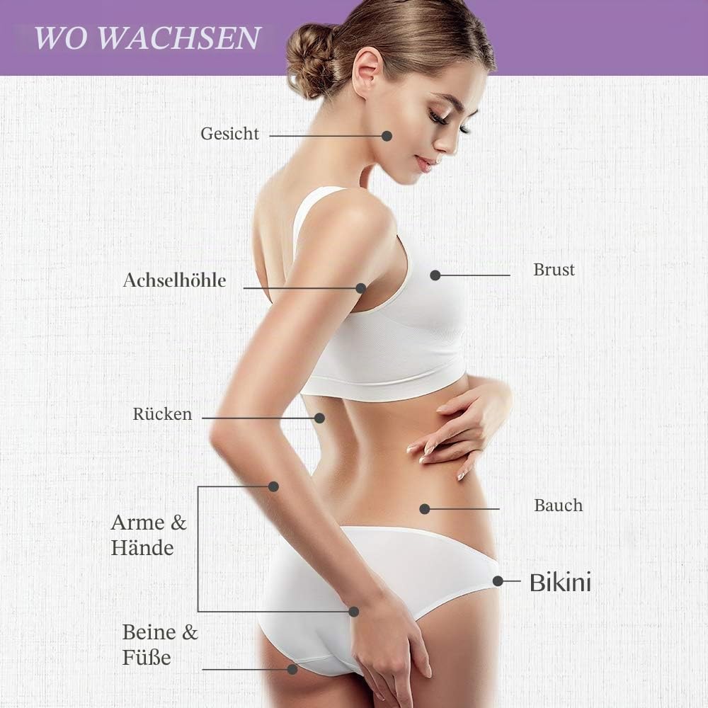 Satin Smooth Enthaarung Creme (Ultra Sensitive Zinc Oxide Wax), 1er Pack (1 x 1 Stück)