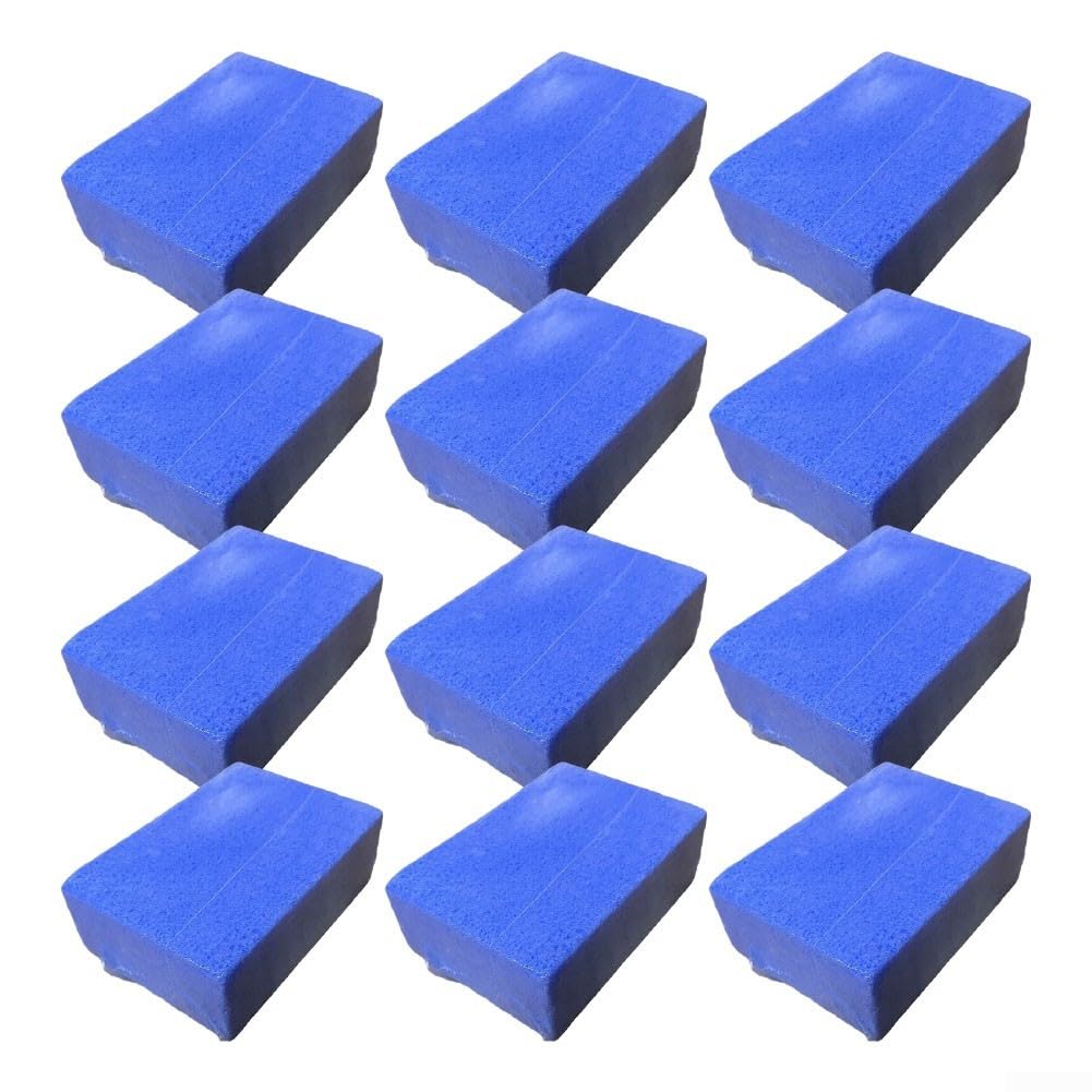 Pietra Pomice Espanso per Barbecue per sicura Pietra Pomice Espanso(Blue) | Rimuove grasso e ruggine, azione rapida post-cottura, per sicura per alimenti, per ideale per ghisa