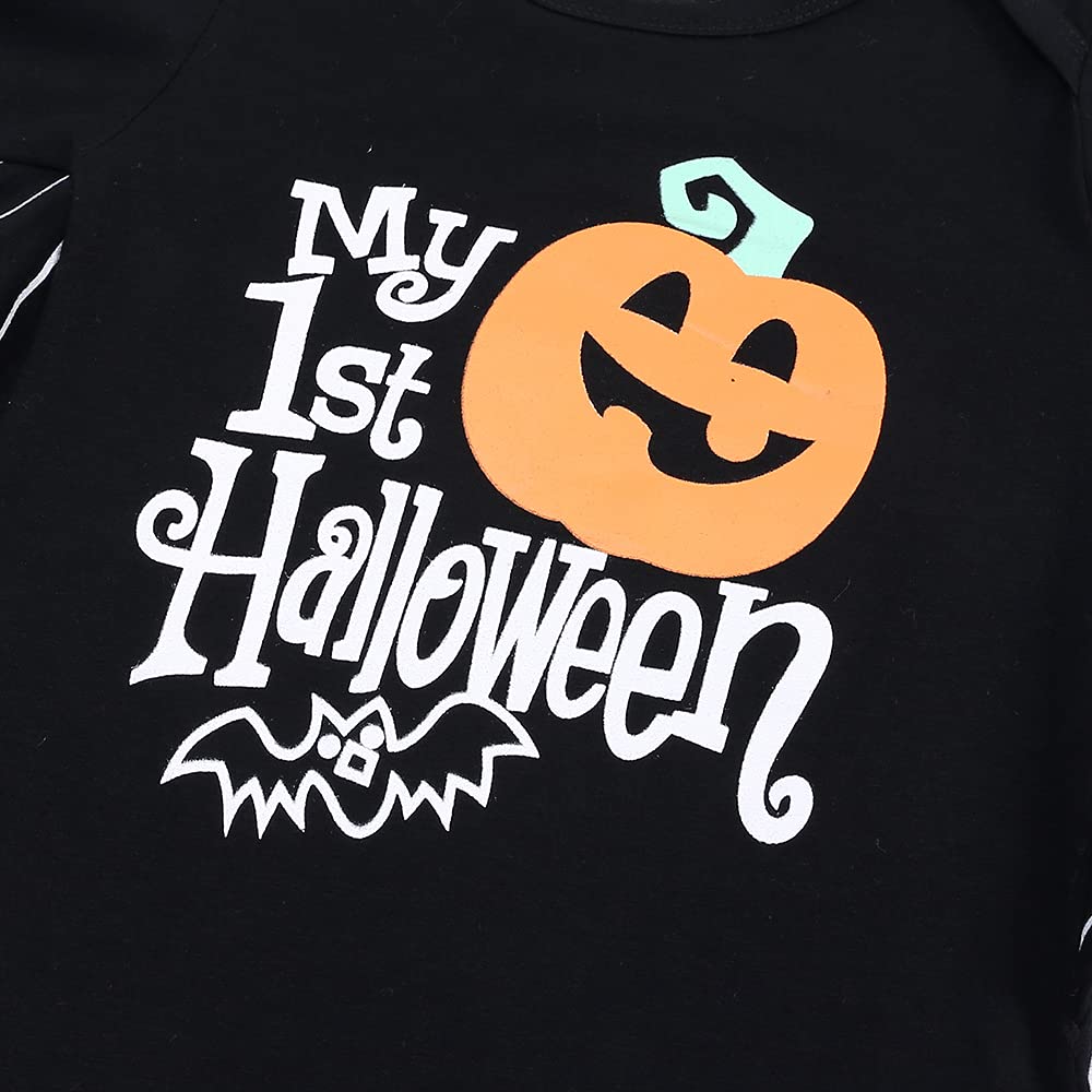 Costume Pipistrello Neonato, Costume Halloween Neonato, Vestito Halloween Neonatos, Vestito Halloweens Neonati, Pagliaccetto Neonati Halloweens, Costumes Scheletro Neonatos 0-18 Mesi