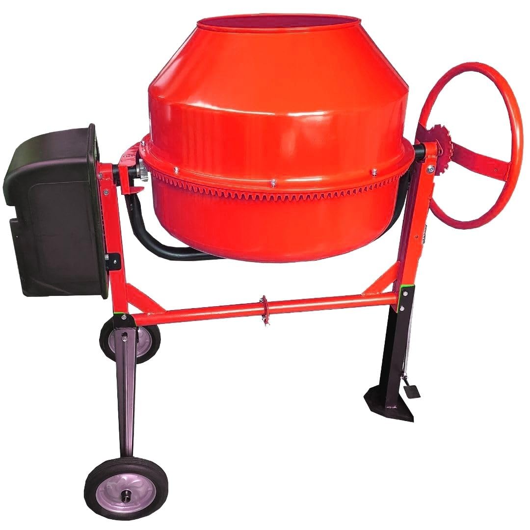 Compact and Portable 200L Mini Concrete Mixer Machine 920-Wtt - Perfect for Small Construction-image-24