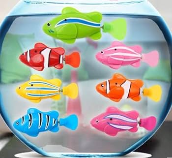 【新品】　 ロボフィッシュ　 4点セット　オレンジ・ブルー・ピンク・レッド 新品】 ロボフィッシュ 4点セット オレンジ・ブルー・ピンク