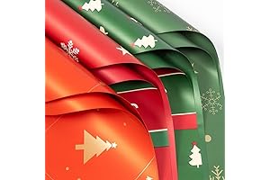 XIZHI 20Pcs Outdoor Waterproof Christmas Wrapping Paper
