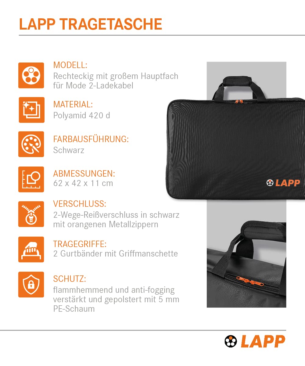 Lapp Mobility Tasche/für die mobilen Ladestationen Basic und Universal/Schwarz