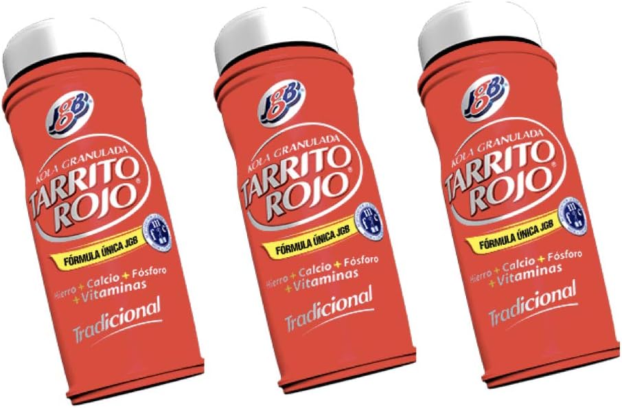 Kola Granulada - Tarrito Rojo - Suplemento Multivitaminico Tradicional (Pack of 3)