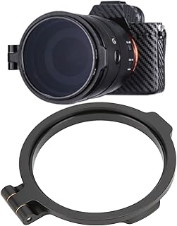 Zunate Lens Filter Holder, 49MM 58MM 67MM 72MM 77MM 82MM Camera Lens Filter Flip Bracket,Compatible With Most Wide Angle Lens, Prime Lens And Zoom Lens,for Wide Angle Prime Zoom(77MM)