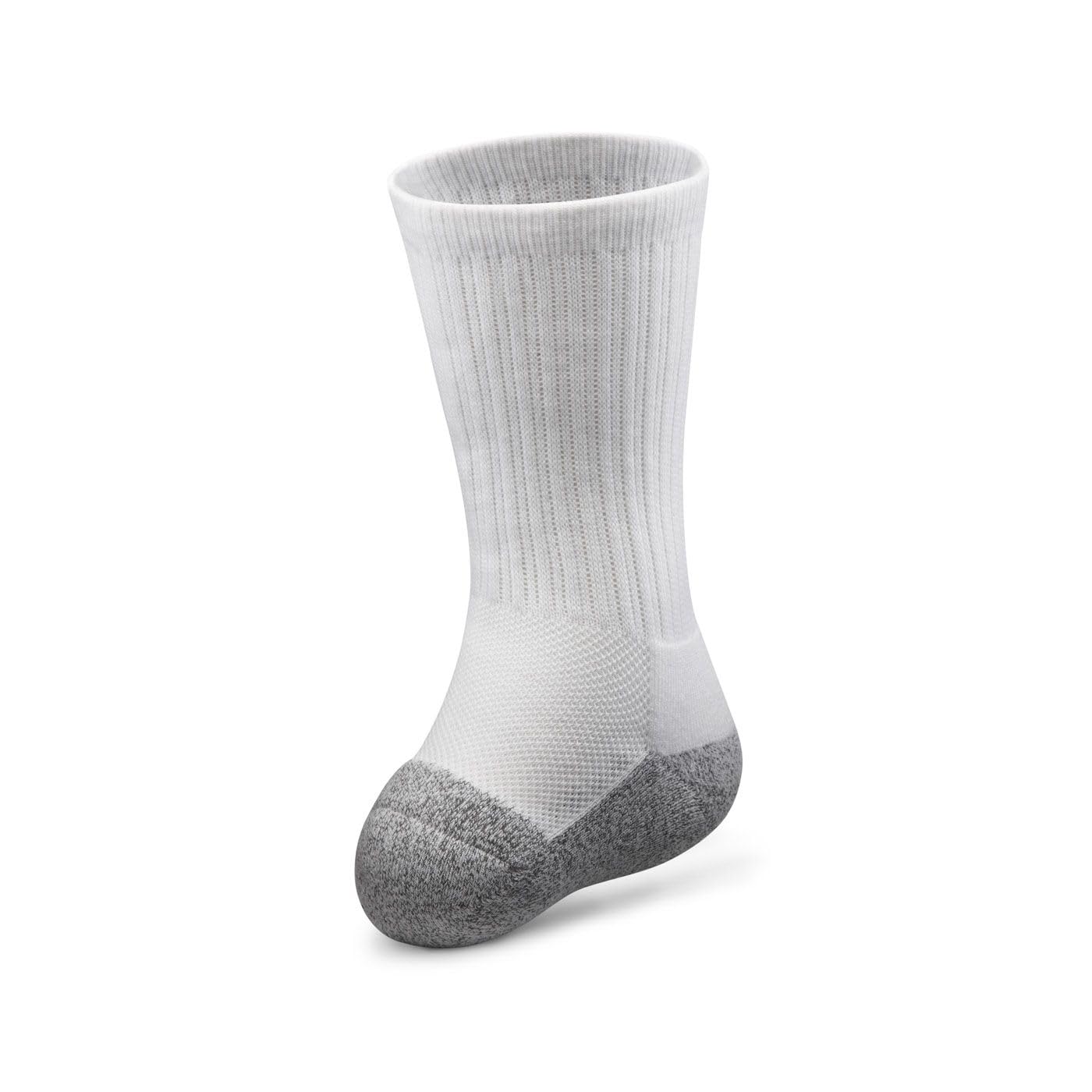 Dr. Comfort Transmet Crew Socks for Partial Foot Amputation, with Fiber Padding in Heel and Forefoot