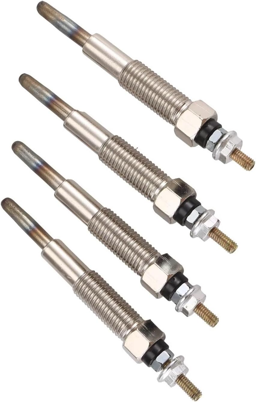plug Glow Compatible With For Bt-50 For Pickup Cd Un 2.5 Mrz-Cd Uny0w3 2006 2007 2008 2009 2010 2011 2012 2013 WLY818601 4Pcs Glow Plug