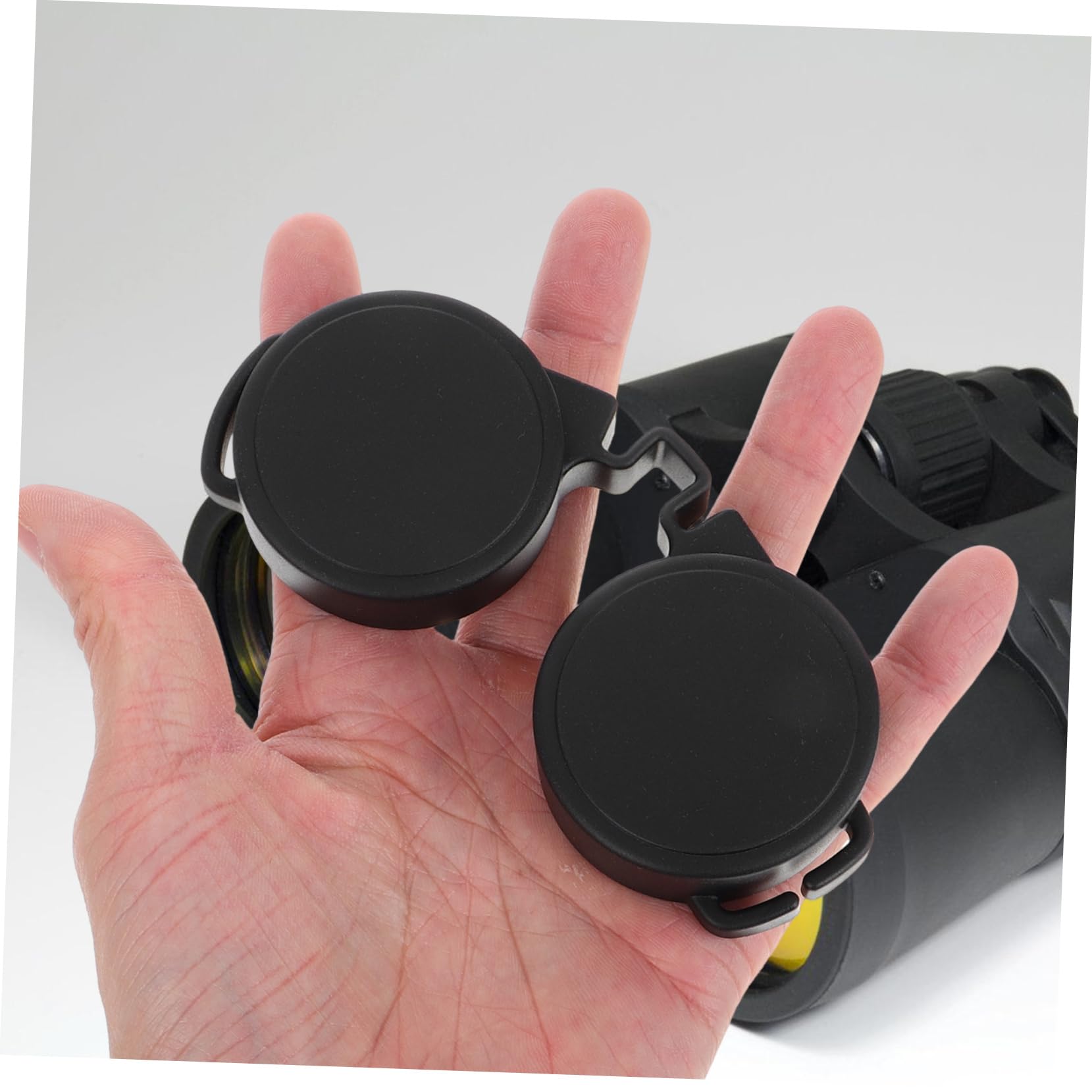 3 Piezas De Tapas De Goma Para Lentes De Telescopios Y Binoculares – Protección Antiarrañazos, Fácil De Colocar