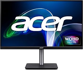 Acer CB273U bemipruzx 27" WQHD 2560 x 1440 IPS Professional Docking Monitor with AMD FreeSync | Delta E<1 | 99% sRGB | HDR10 | TUV/Eyesafe | Display Port, HDMI 2.0, USB Type-C, Ethernet & USB Ports