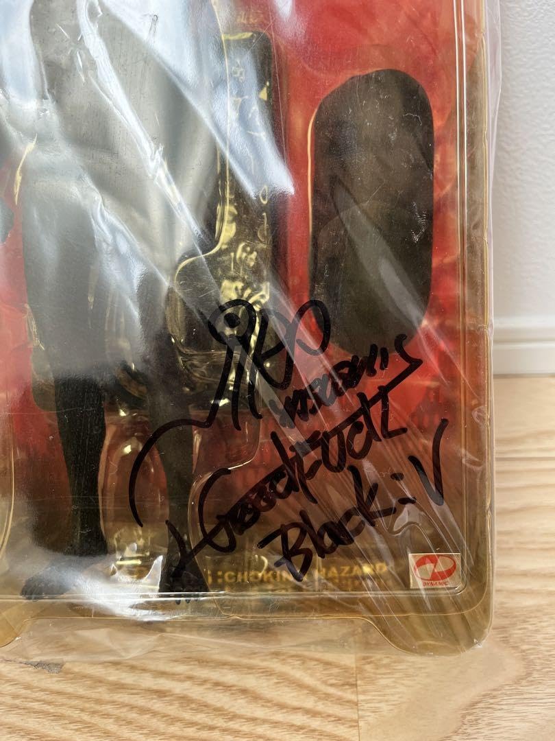 超激レア!韮沢靖サイン入り 未開封フューチャーデビルマンフィギュア