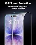 ESR 3 Pack 9H+ Glass for iPhone 17 Pro Max Privacy Screen Protector, [Military Grade Shatterproof & Highly Durable] Armorite Anti-spy Tempered Glass with UltraFit Tray
