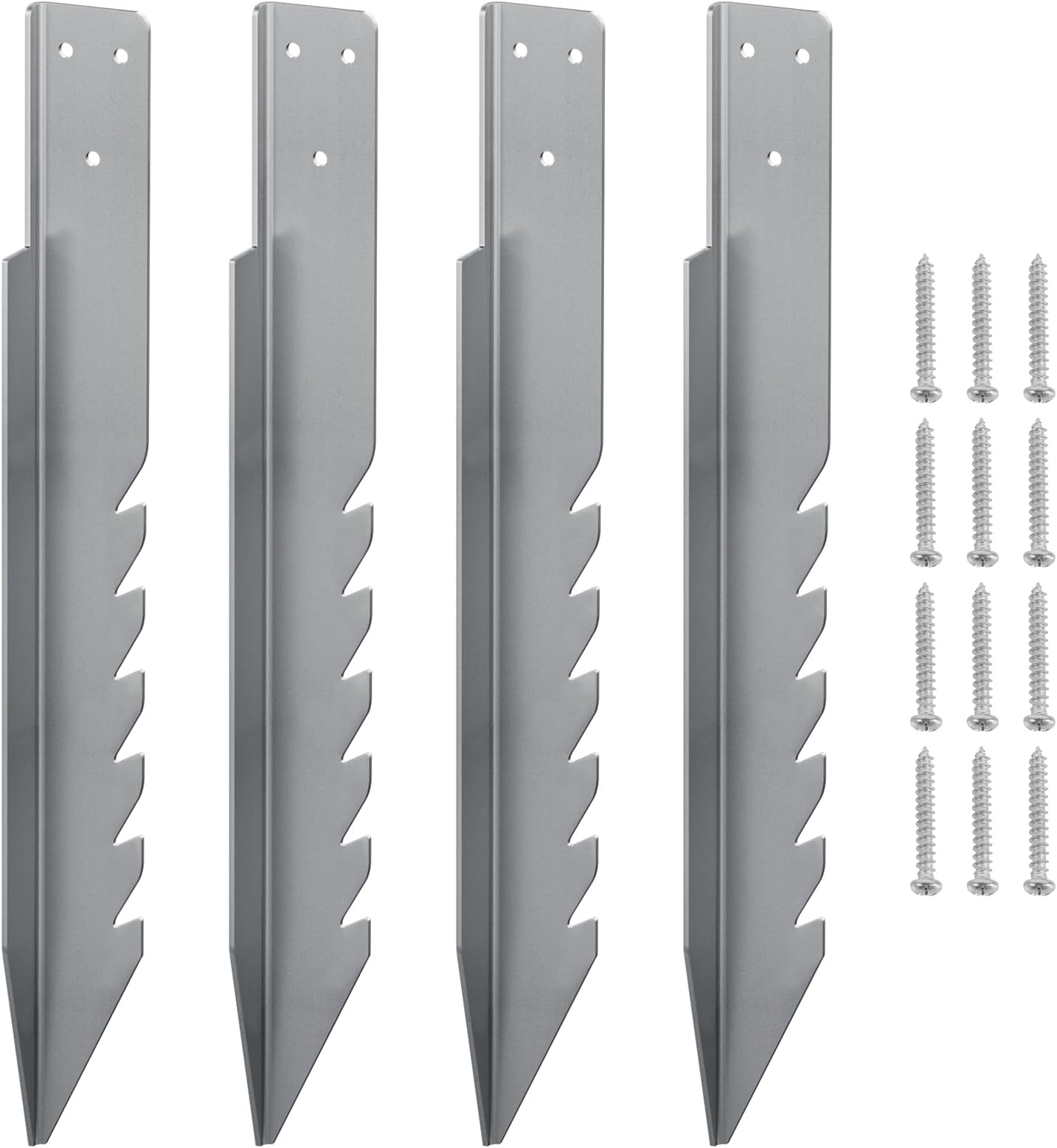 Intergarden Bodenanker 10er Set - Stabile Erdanker 24cm Grün