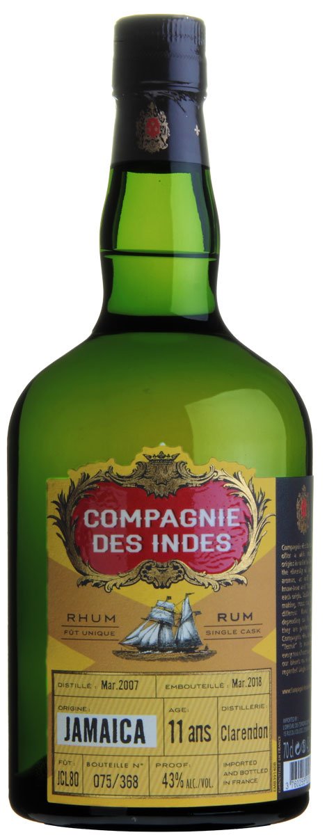 Compagnie des Indes Jamaica Single Cask 11 ans Rum (1 x 0.7 l)