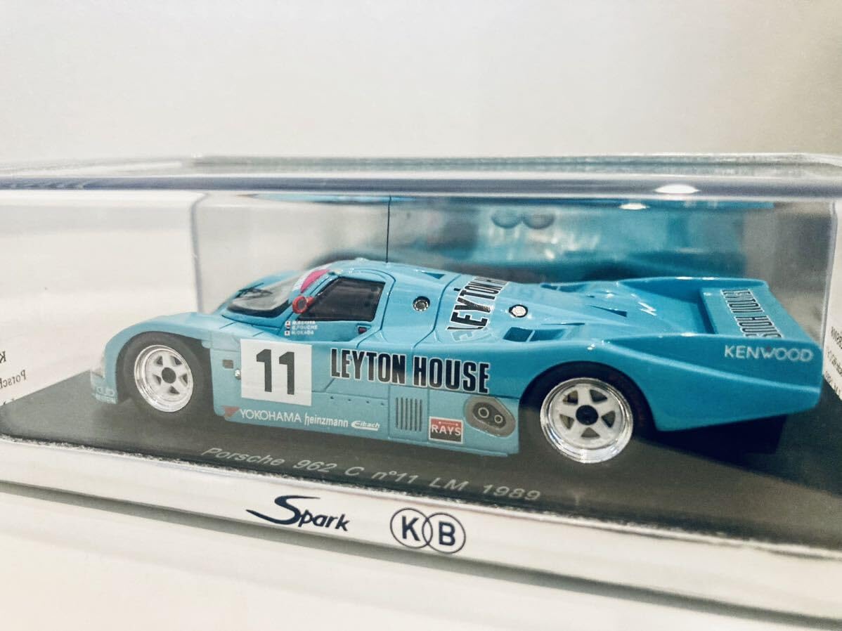 ミニカー Porsche 962 C-1 Amazon | 1/43 Spark レイトンハウス ミニカー Porsche 962C #11