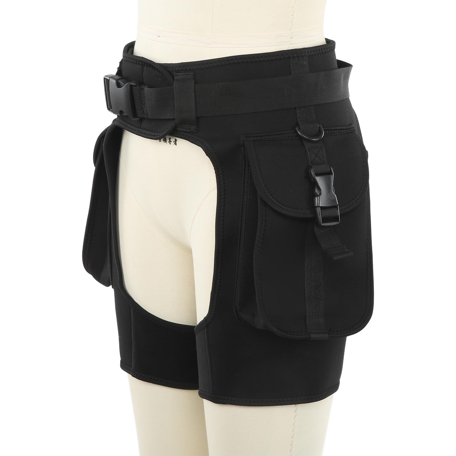 Naroote Pantaloncini da Sub con Vita Regolabile e Tasche | Tessuto da immersione da 2,5 mm, cintura in vita regolabile resistente all\'usura, adatta per lo snorkeling, il nuoto
