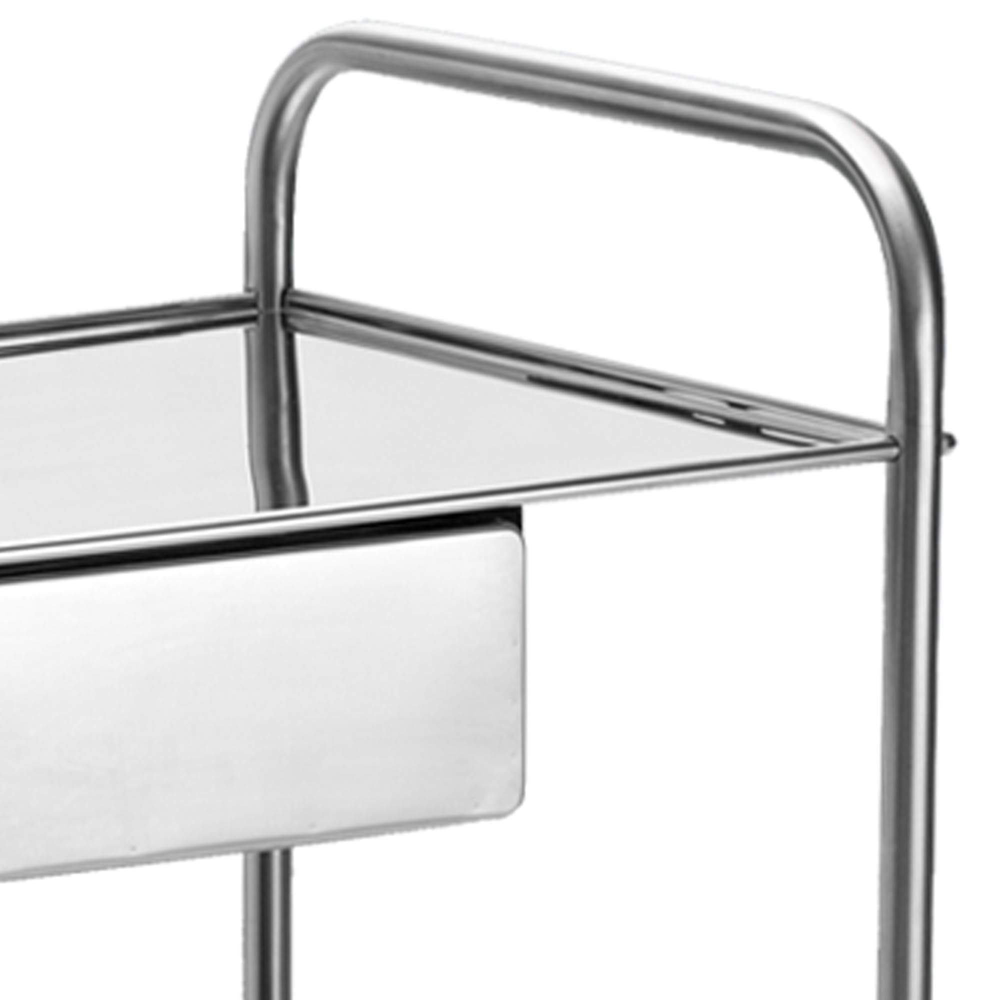 Titanox 45808 Carrello Lancart con Cassetto, 60cm Lunghezza, 40cm Larghezza, 80cm Altezza