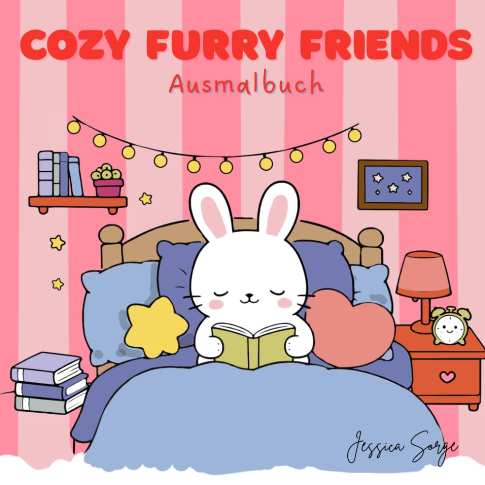 COZY FURRY FRIENDS: Ausmalbuch