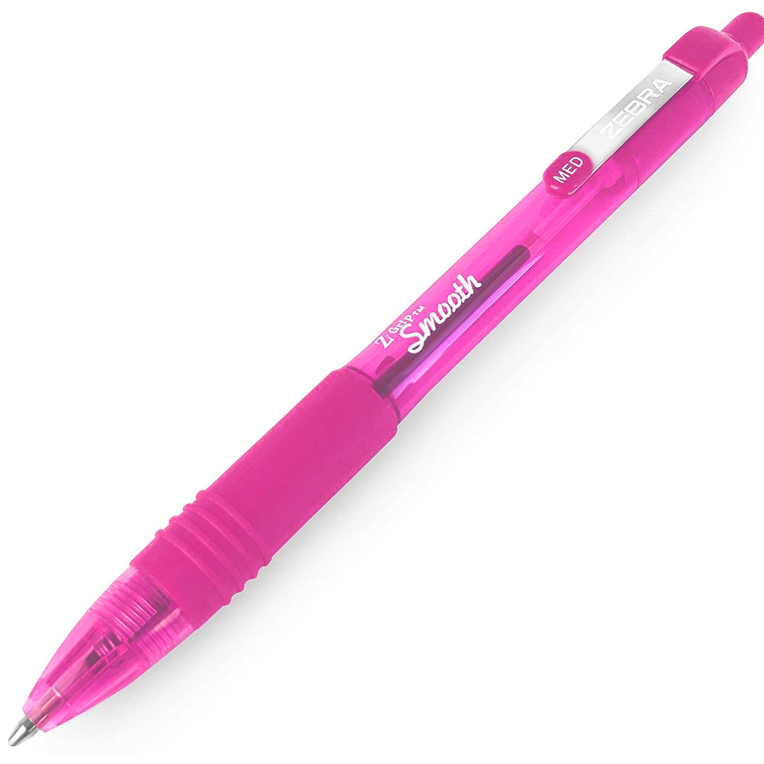 Zebra Z-Grip Smooth Ballpoint Pen - 1.0mm - Pack of 10 - in Zebra Envelope Gift Packaging (Pink), 1 count (Pack of 10) - Image 3