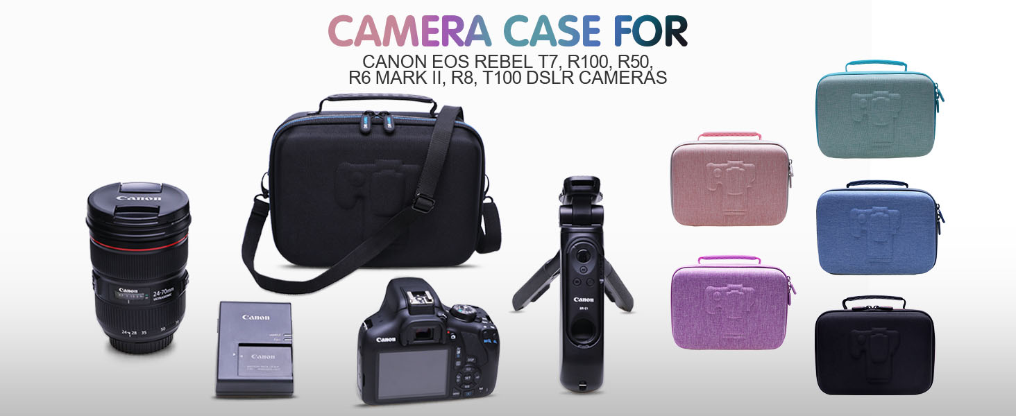 Amazon.com : Hard Case for Canon EOS R50/R100/R6 MarkII/R50 V/R7