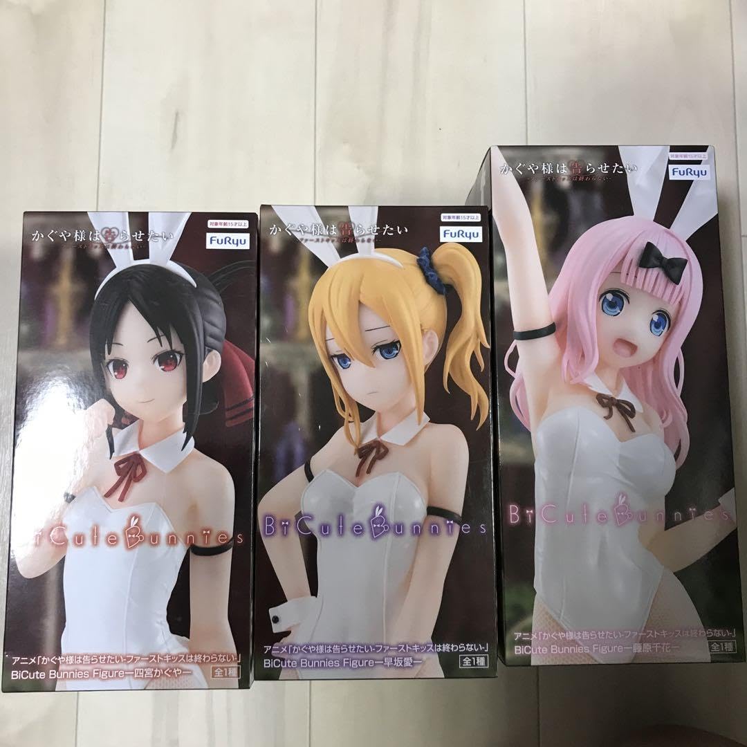 バニーフィギュア　かぐや様　早坂愛　藤原千花　四宮かぐや 8_l.jpg