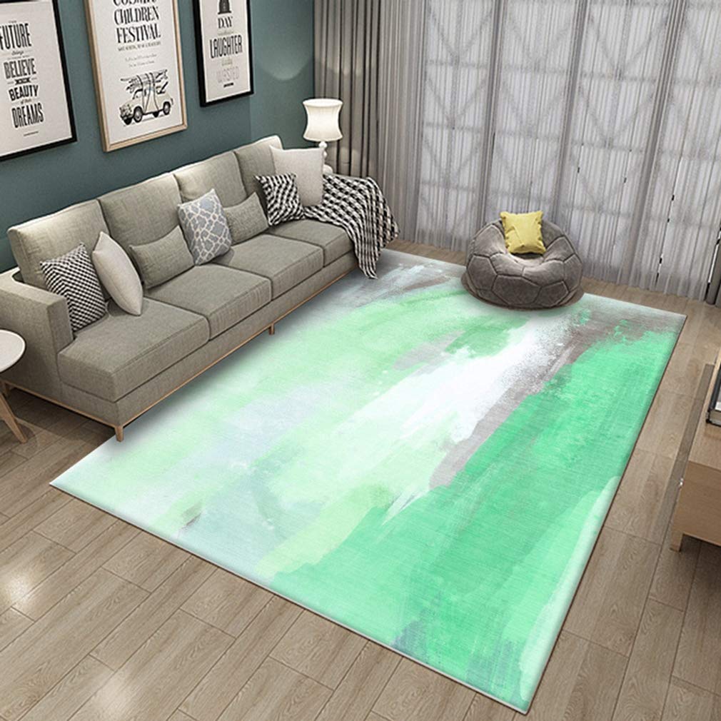 Buy MOXIC Soft Abstract Art Living Room Area Rugs Rectangular Children Crawling Bedroom Rug Fleece Anti-Slip Carpets Nordic Modern 3D Home Decor Mats Indoor Outdoor Runners Nursery 4.2' X 6.2' — BookShops.in