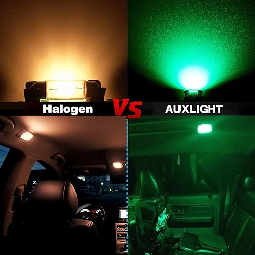 Miniatura 29 de AUXLIGHT DE3175 DE3021 6418 6411 211-2 212-2 578 569 Canbus Bombillas LED de luz interior sin errores 6000K Xenon Blanco, Super brillante 6SMD chips