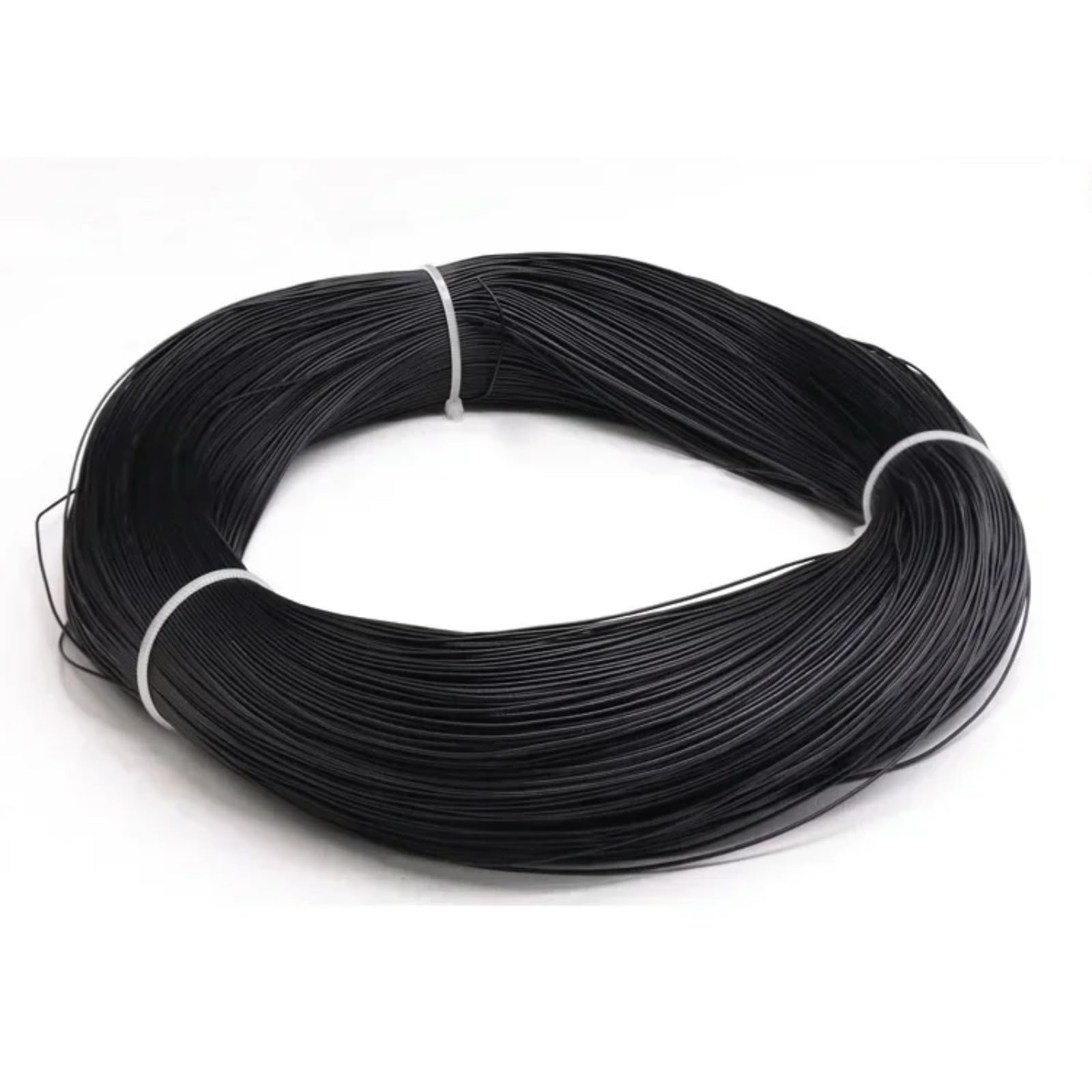 5M/10M Cavi di rame 32 30 28 26 24 22 20 18 16 AWGPVC Isolamento stagnato UL1571 DIY Linee LED elettronici(WHITE; 5 Meters; 24AWG)